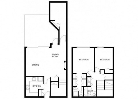 Majestic Bay Two Bedroom, Two Bath with Den Townhome